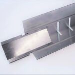 This image shows a drain edge profile for use on a green sedum roof